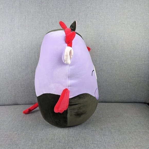 Squishmallows Alexie the Purple Cow in Red Devil Costume 12" - Picture 5 of 6